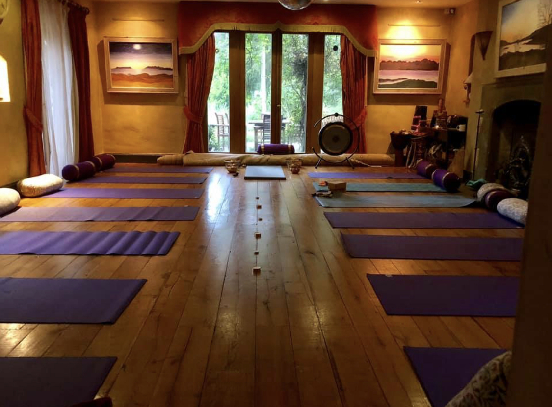 Circle space set for gathering